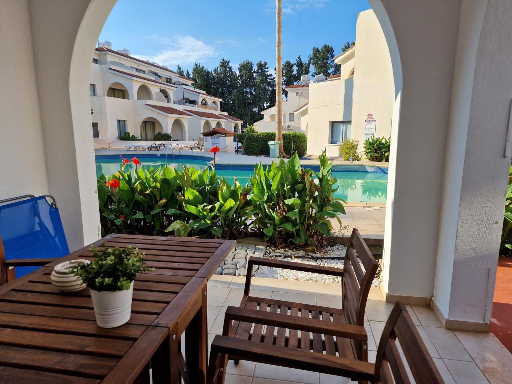 Blue Pearl With Pool In Kato Appartement