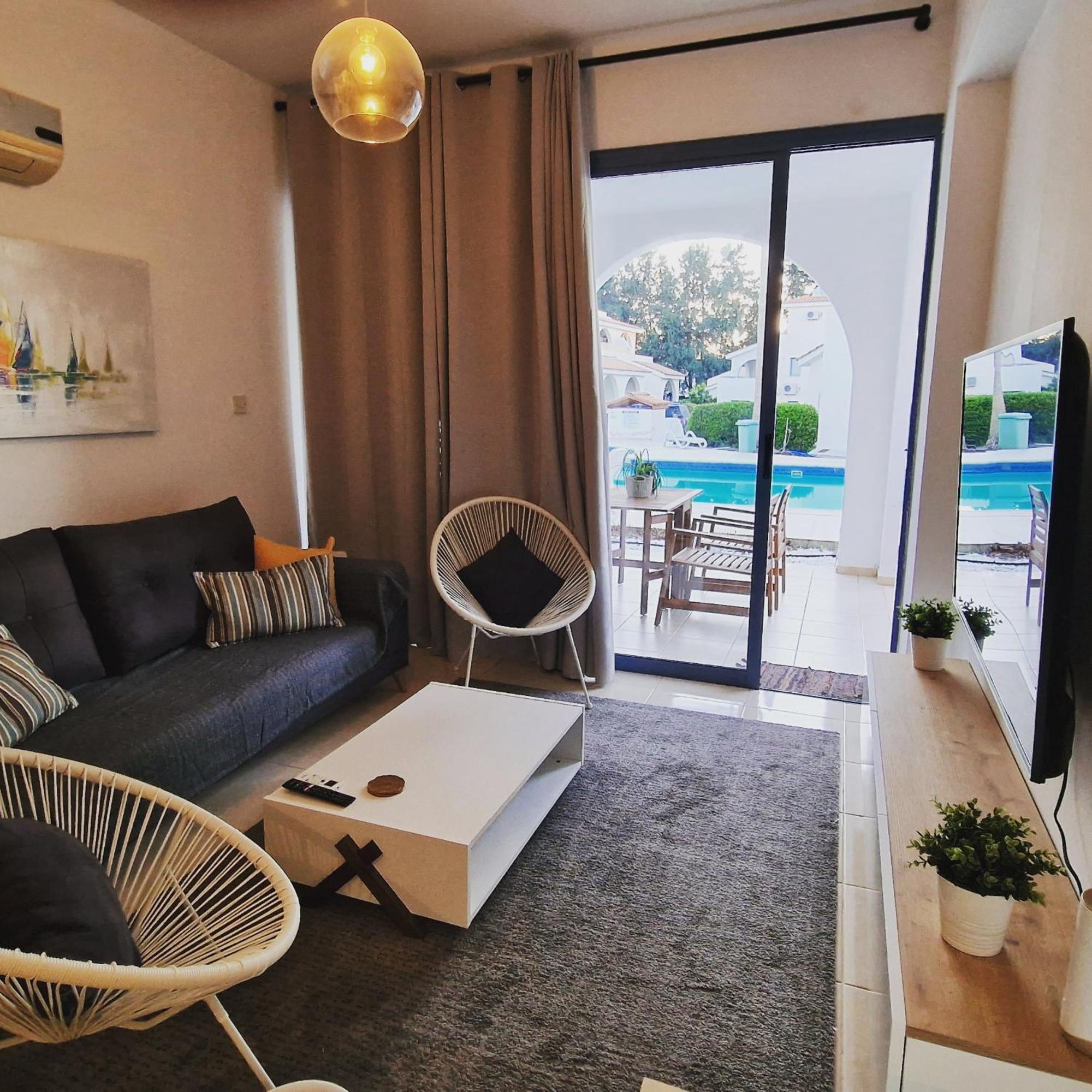 Blue Pearl With Pool In Kato Appartement Paphos